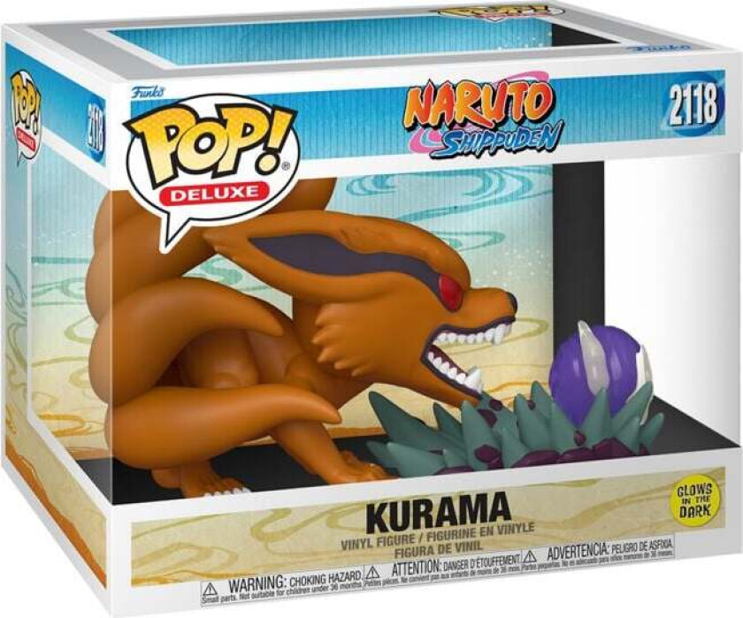 Kurama (Pop! Deluxe) Glow-in-the-Dark Vinylfigur 2118 - Funko Pop! - Funko Shop Europe