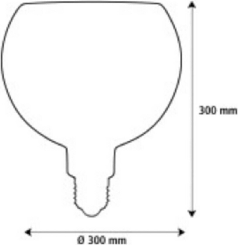 SEGULA LED Floating Bambus natur G300 E27 5W 2.200 K dimbar