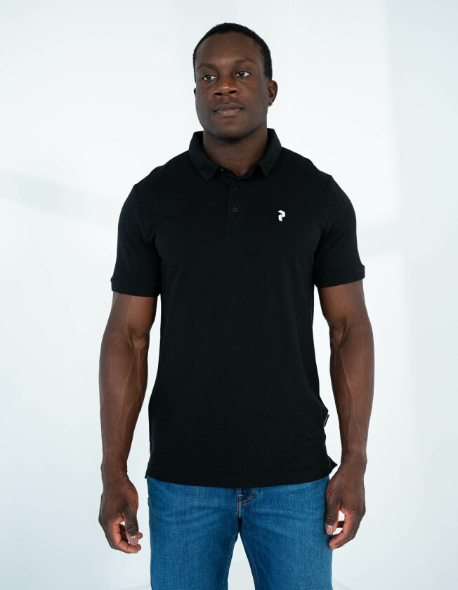 Classic Cotton Polo - Sort - Herre - Skjorter - Piquéskjorter
