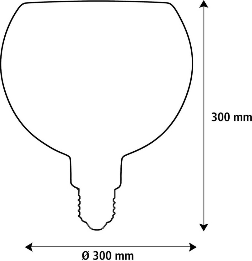 SEGULA LED Floating Filo sand G300 E27 6W 2.200 K dimbar