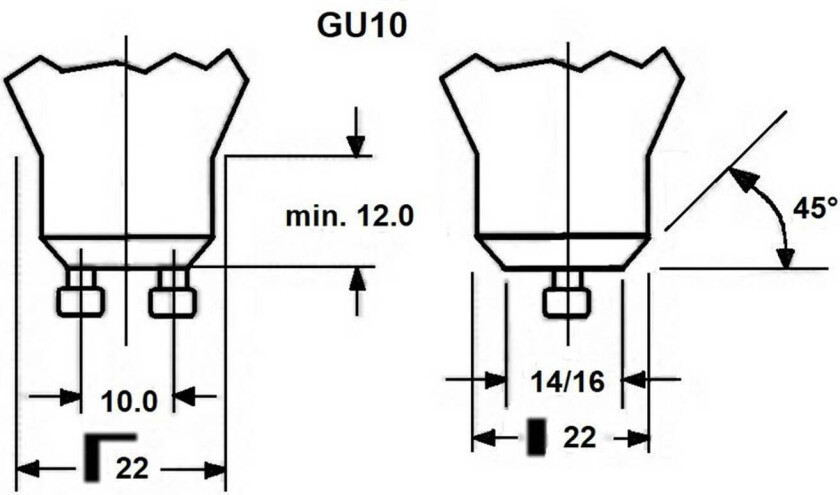 LED-pære SUPERIA RETRO ES50 GU10 4,8 W 930 450 lm 36°