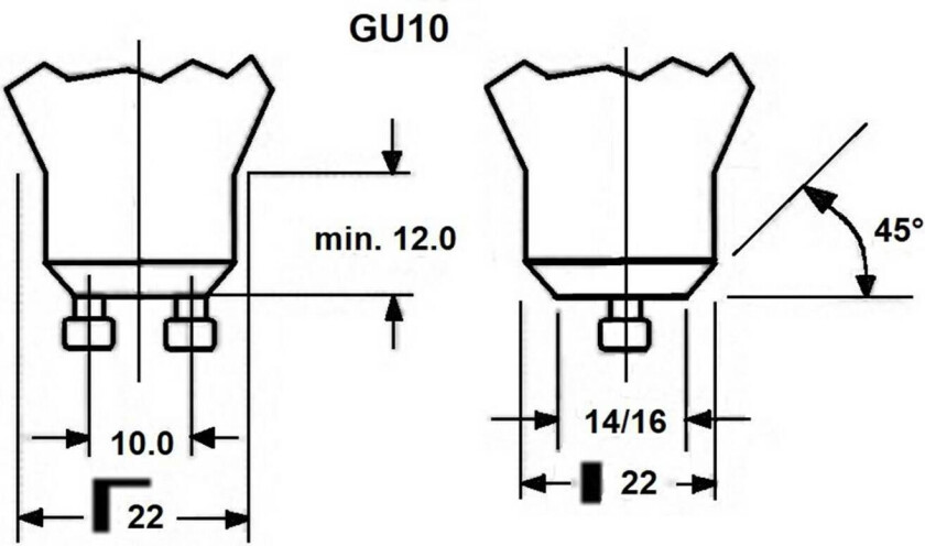 LED-pære SUPERIA RETRO ES50 GU10 4,6 W 940 620 lm 36°