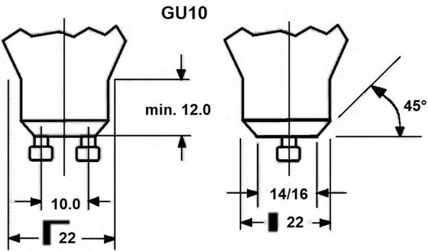 LED-pære SUPERIA RETRO ES50 GU10 3,7 W 930 345 lm 36°