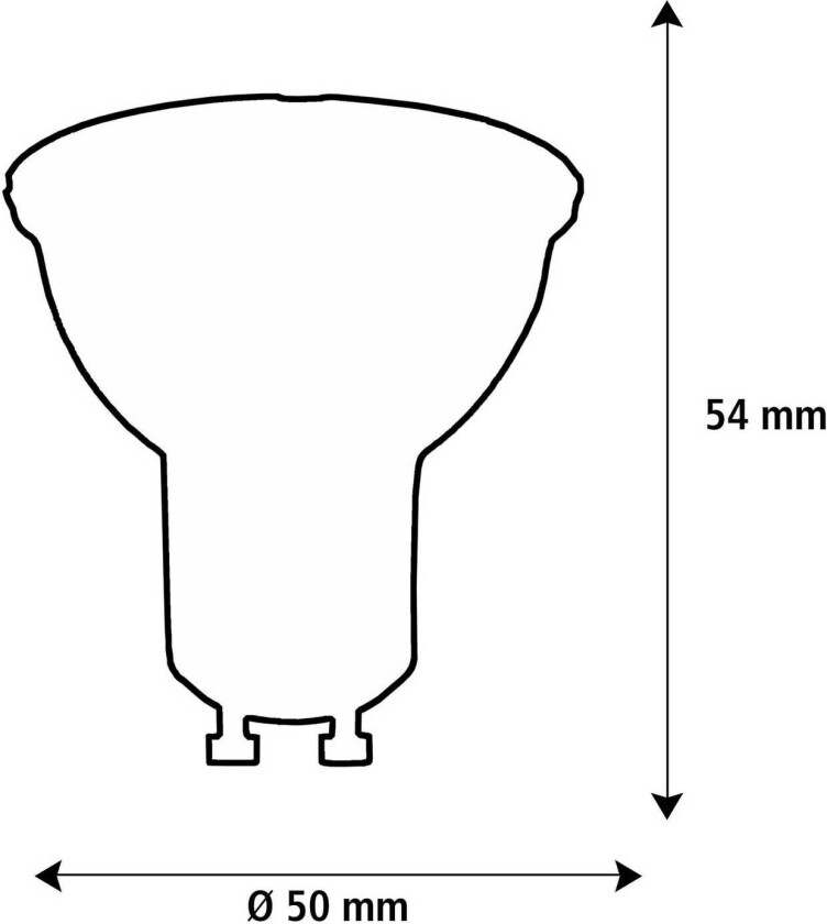 SEGULA LED-pære GU10 6W Reflektor dimbar 10° Ra90
