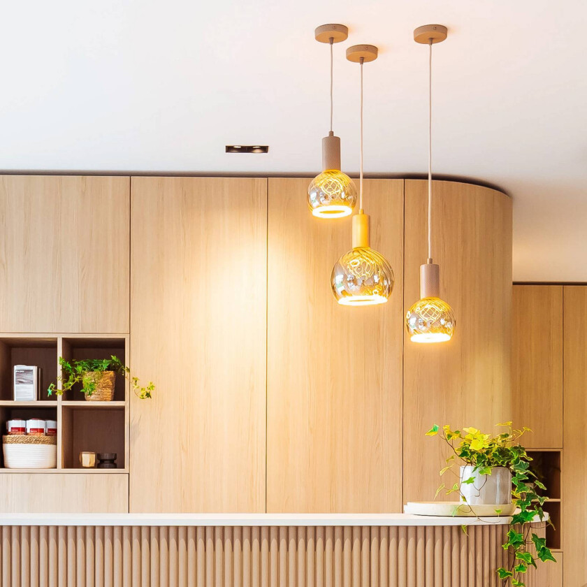 hengelampe Flow, eik oljet, E27