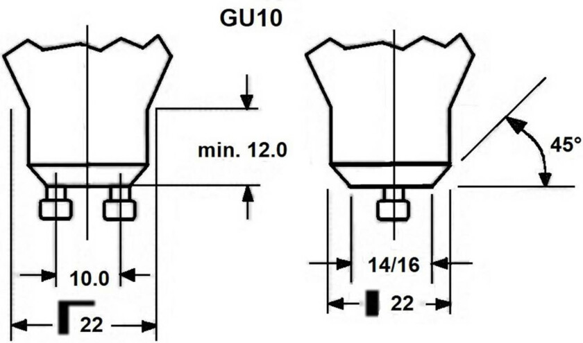LED-pære SUPERIA RETRO ES50, GU10 3,7W 940 360lm 36°