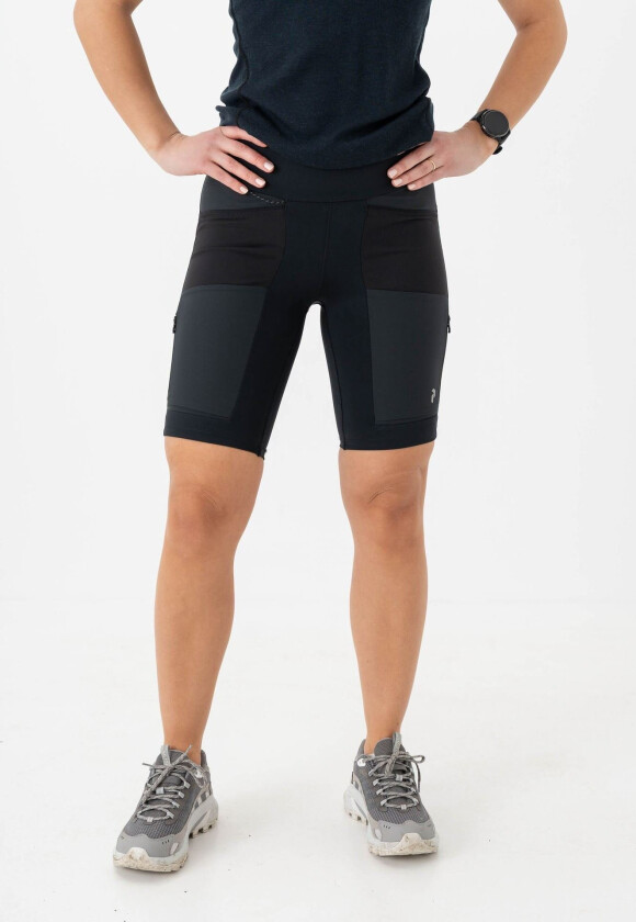 Ascent Track Shorts - Sort - Dame - Shorts - Turshorts