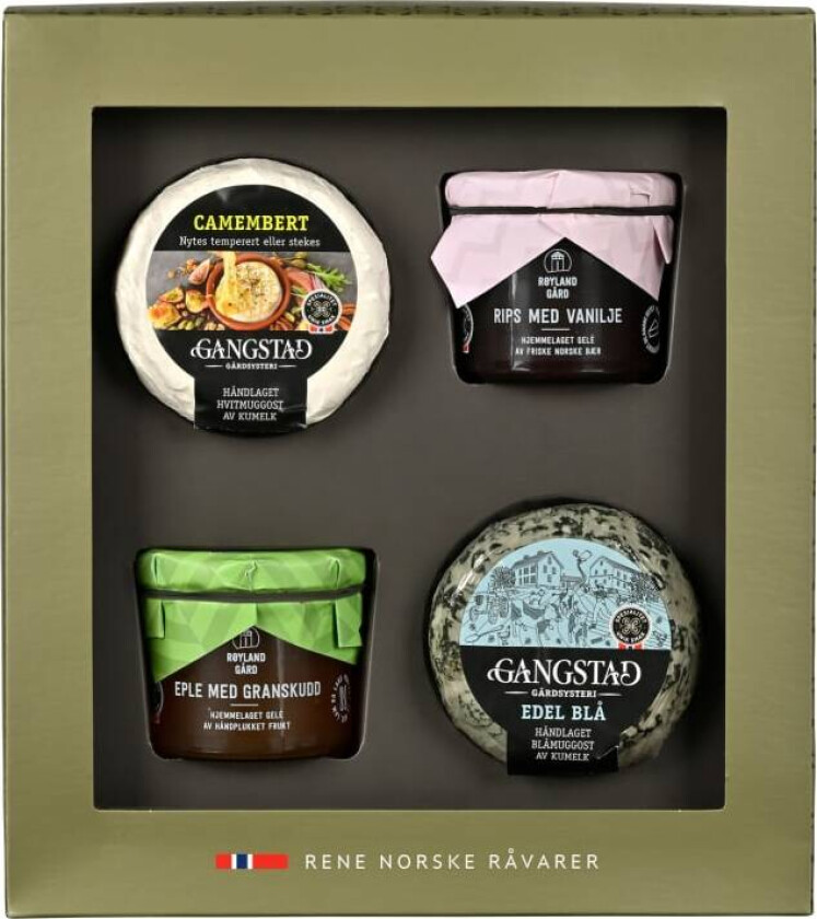 Gavepakke m/Ost&Gele Gangstad/