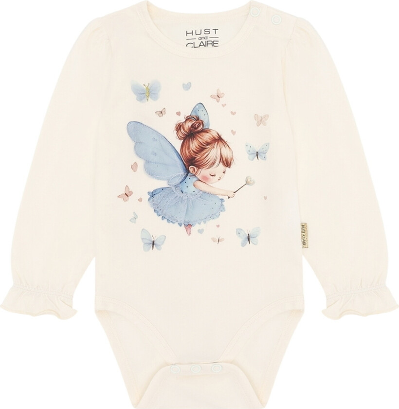 Body I/e - HCBritt Baby Fairy - Ivory - - 1 år (80) - Langermet Body
