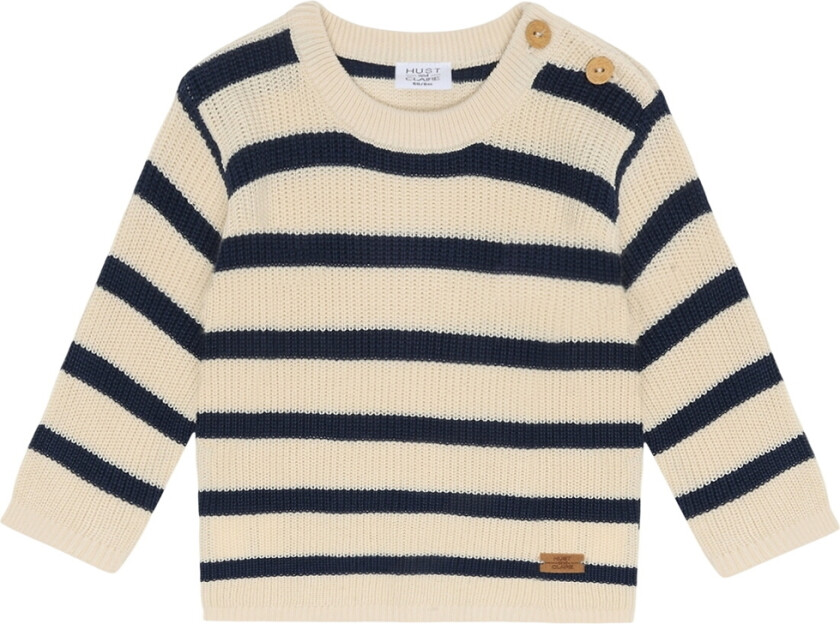 Genser - Strikk - HCPos - Bambus - Blues - - 4 år (104) - Genser