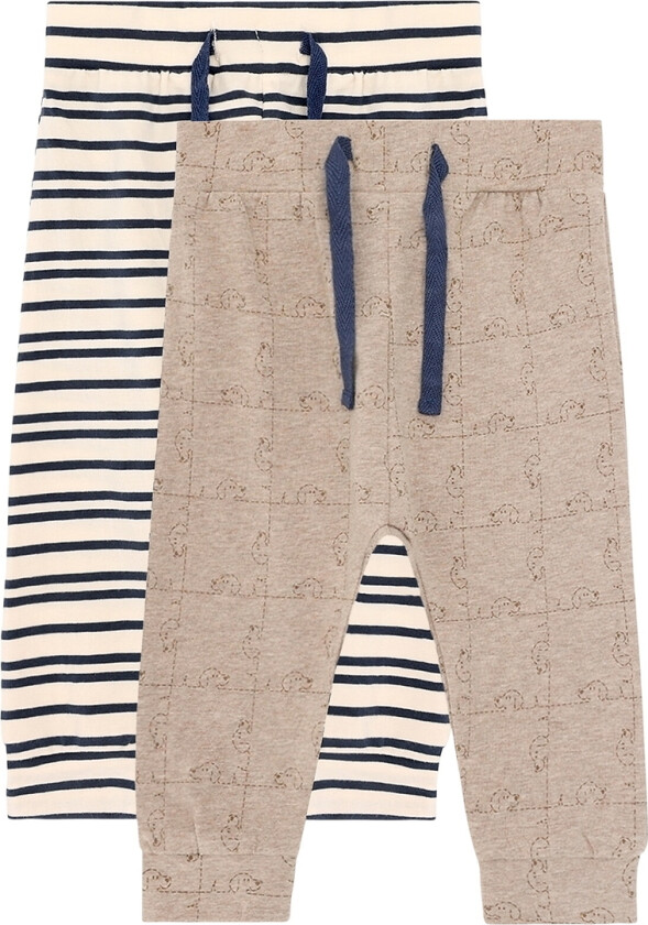 Bukser - HCGore - Beige Melange - - 56 - Bukser - bomull