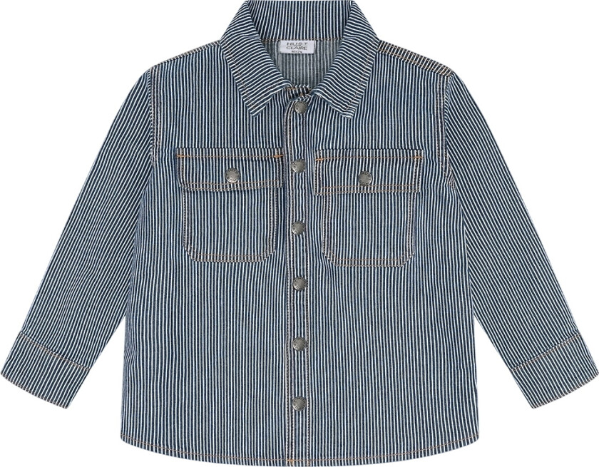 Bilde av Denimskjorte - HCJack Stripe - Blue Denim - - 2 år (92) - Skjorte