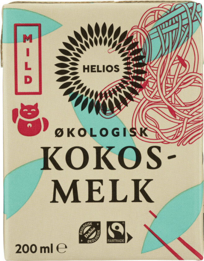 Kokosmelk 200ml Økologisk