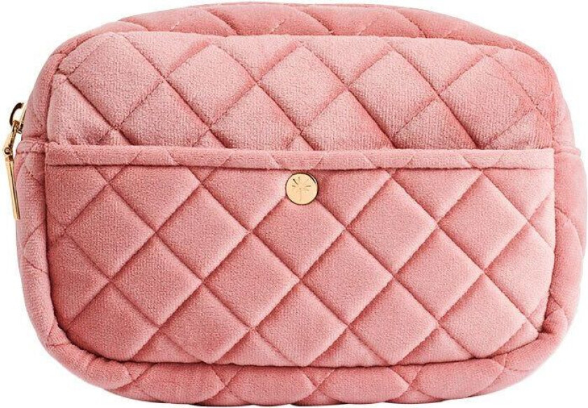 Velvet Beauty Bag Large Rose