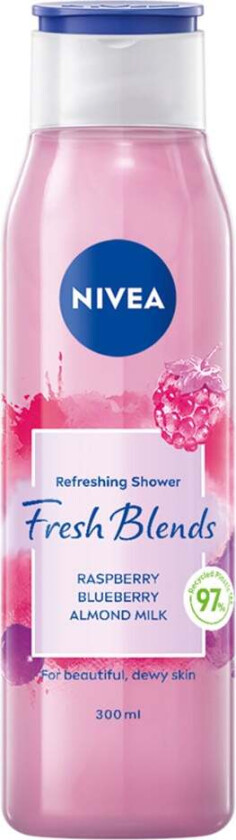 Nivea Shower Fresh Blends Raspberry 300ml