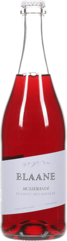 Eplemost Blaane Musserende m/Kirsebær 750ml