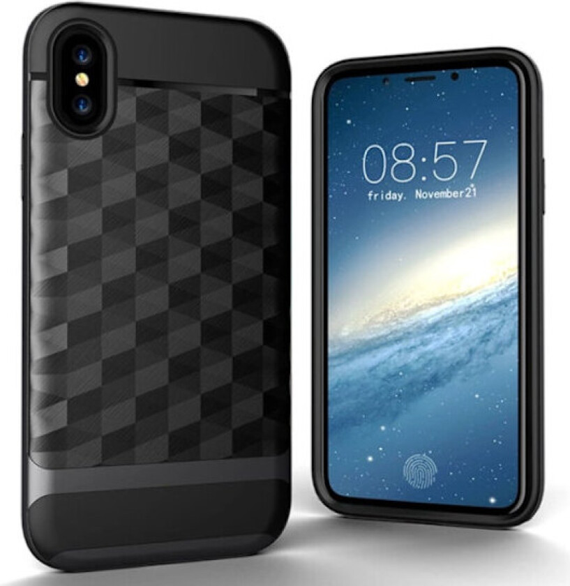 iPhone X/XS - Stilrent beskyttelsesdeksel