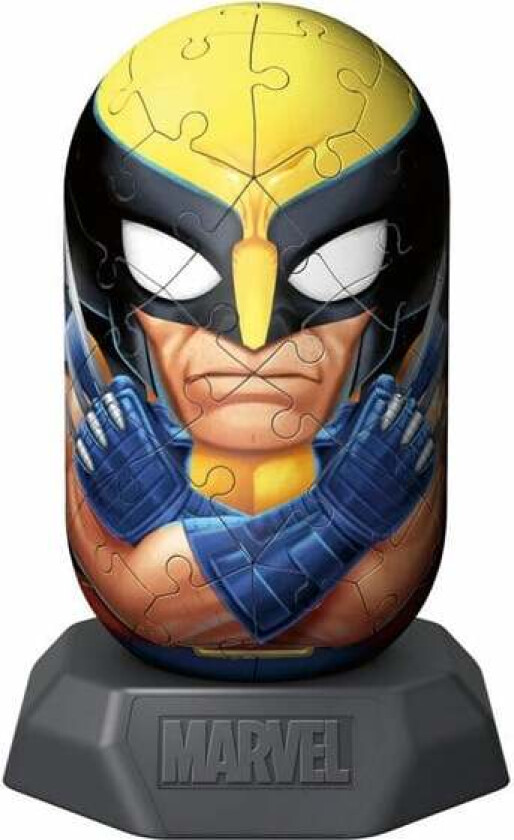3D Puzzel Hylkies Marvel Wolverine 54st. 3D Puslespill