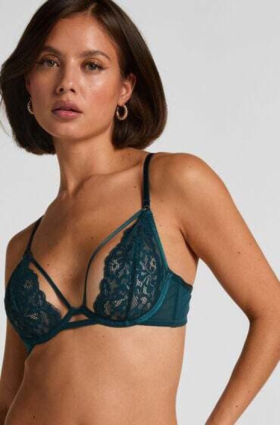 Upolstret BH med bøyle Cinnamon Blå