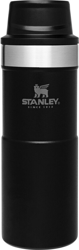 Stanley Trigger Action - 0.35 Liter Matte Black 0.35L