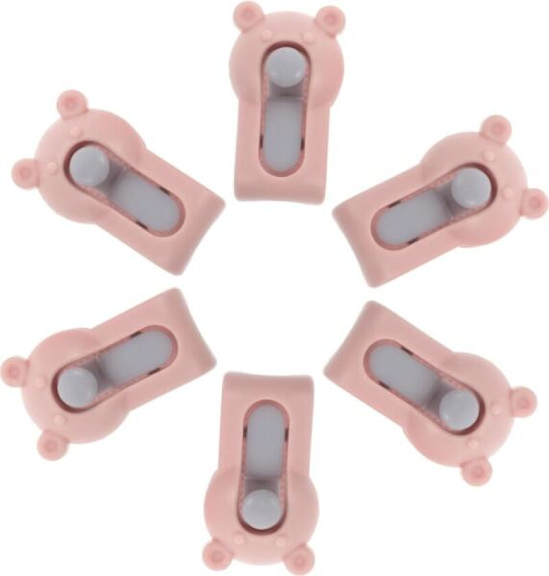 Rose Leaf 6 Deler Dynetrekkholder Dynetrekkfeste Dynetrekk Klemme Sengesett Dynetrekk Fikseringsspenne Sengtilbehør Teppeholder