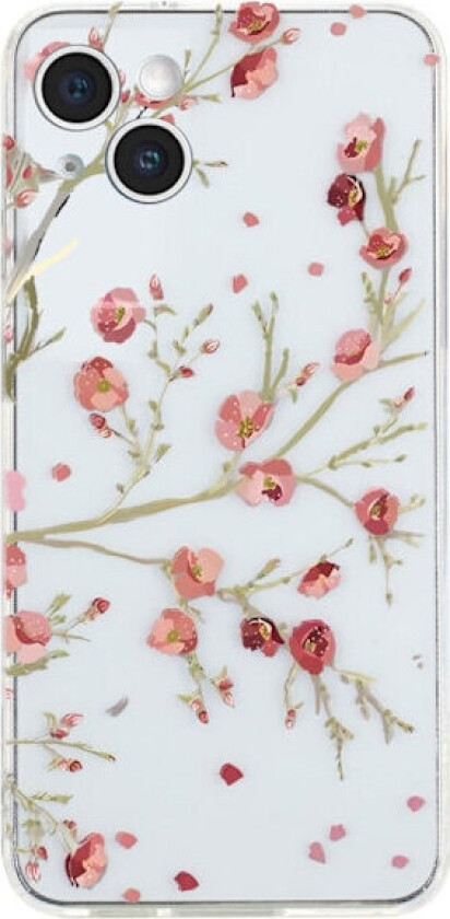 Deco iPhone 15 deksel - Blomst