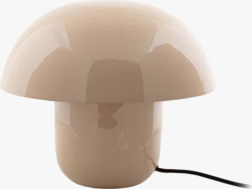PresentTime Fat Mushroom Bordlampe, Soft Brown - Bordlamper - Metall
