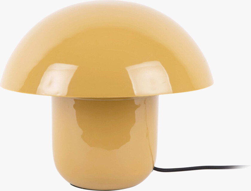 PresentTime Fat Mushroom Bordlampe, Honey Yellow - Bordlamper - Metall