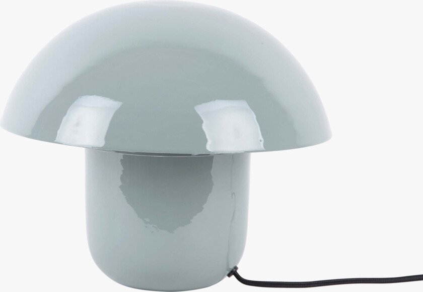 PresentTime Fat Mushroom Bordlampe, Misty Blue - Bordlamper - Metall
