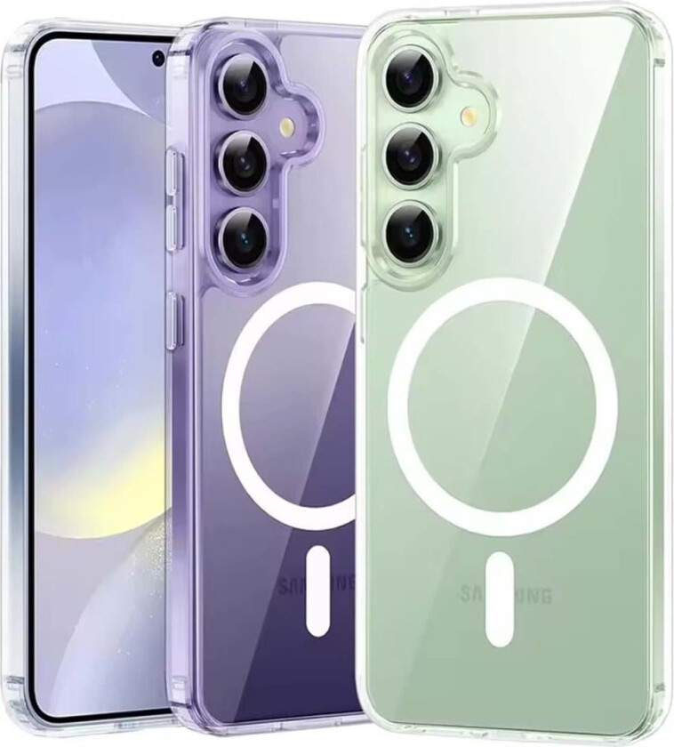 Galaxy S25 Plus Magsafe Mobildeksel Gjennomsiktig