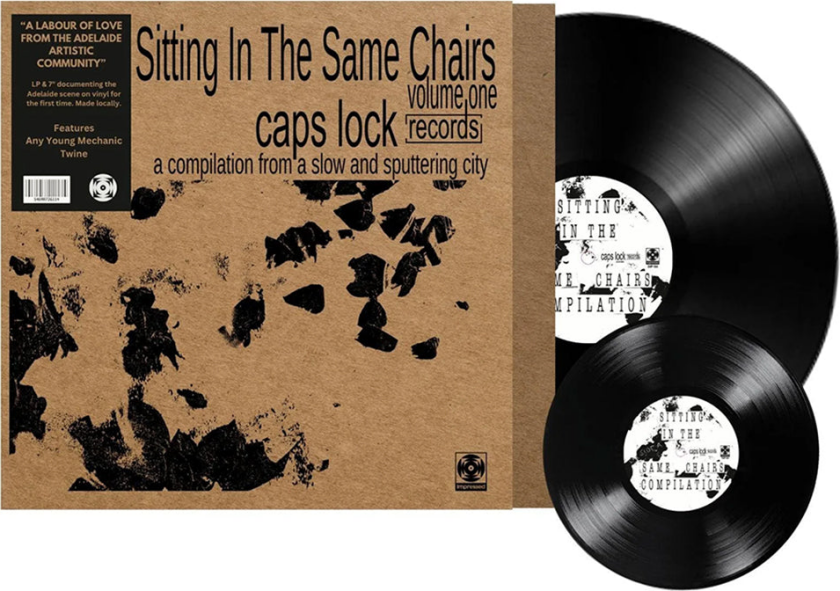 Diverse Artister Sitting In The Same Chairs Caps Lock Compliation LP/Vinyl