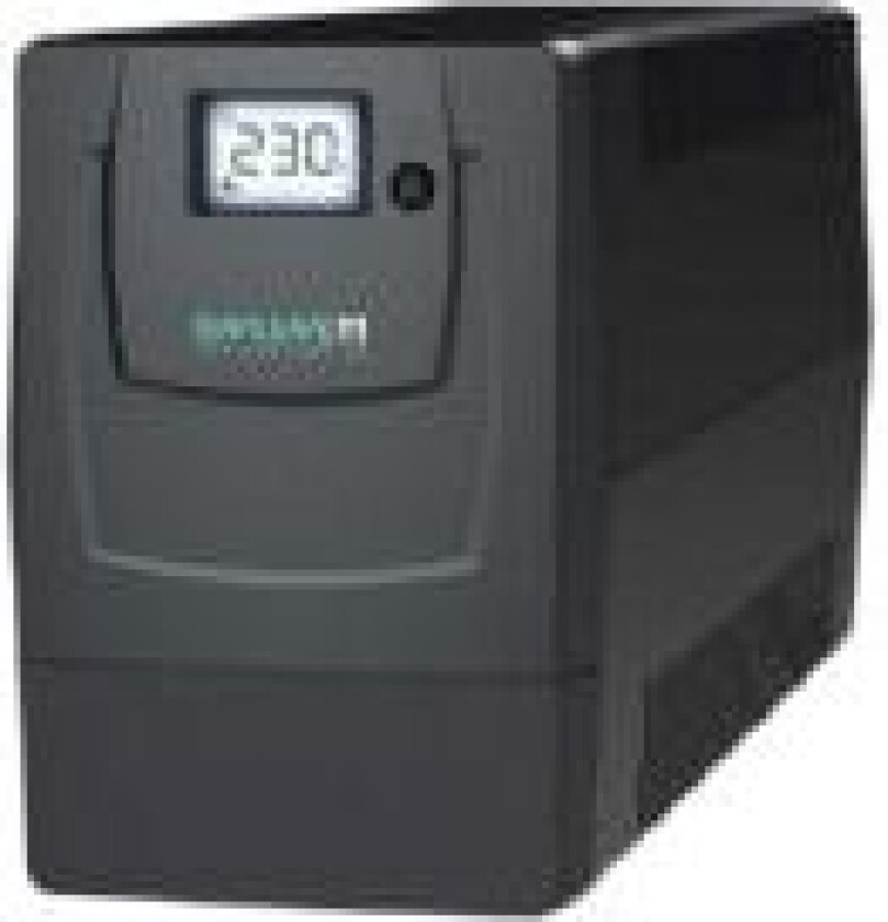 ONLINE USV-Systeme ONLINE USV YUNTO Smile 600 - UPS - AC 220/230 V - 360 watt - 600 VA - 7 Ah - utgangskontakter: 2