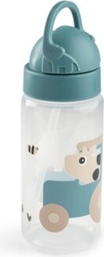 Drikkeflaske Med Sugerør, 350 Ml