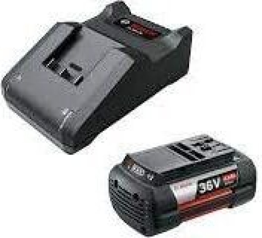 BATTERISÆT 36V 4,0AH MED AL36V-20 LADER