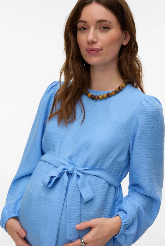 Mllifina L/S Wo Top - Blue - L