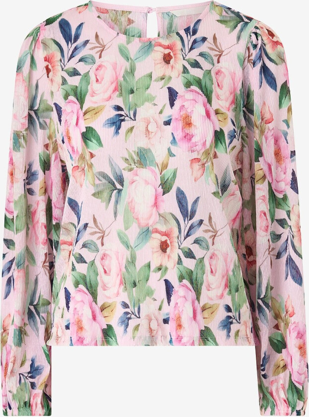 Topp med pufferme - Rosa