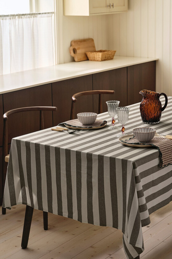 Duk Majken Stripe - Brun