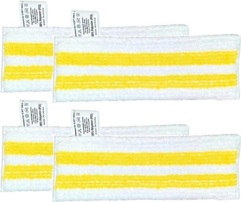 4-pakning Mikrofiber Gulvklutsett for Easyfix Sc2 Sc3 Sc4 Sc5