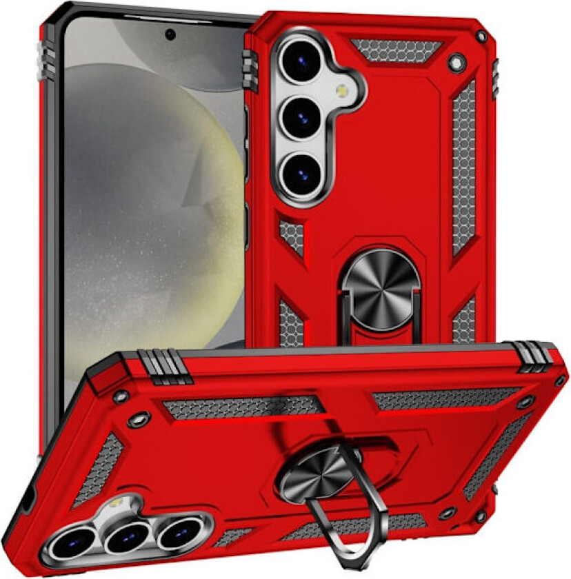 Bofink Combat Samsung Galaxy S25 deksel - Rød