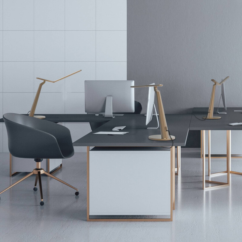 SIGMA LED-skrivebordslampe CCT gull