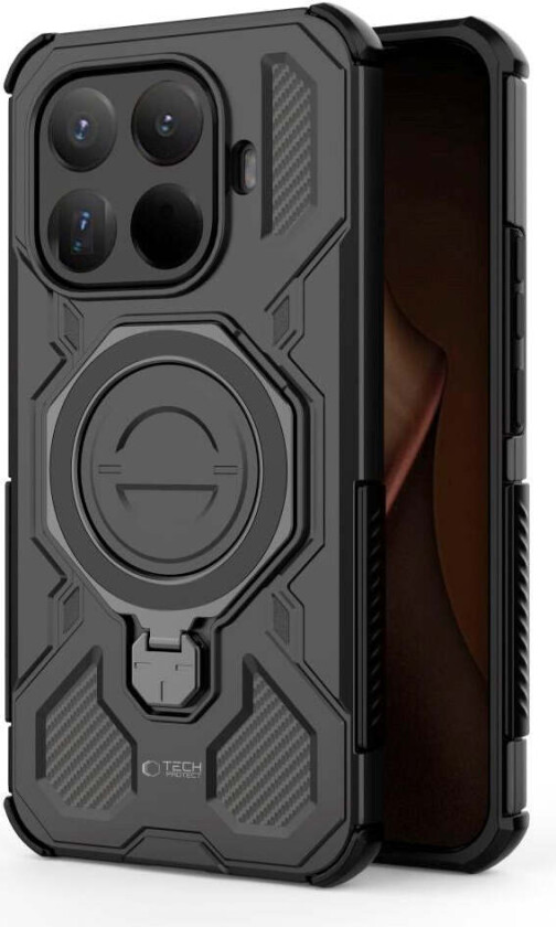 Xiaomi 15T Pro Tech-Protect TacticStand Håndverker Deksel - MagSafe Kompatibel - Svart
