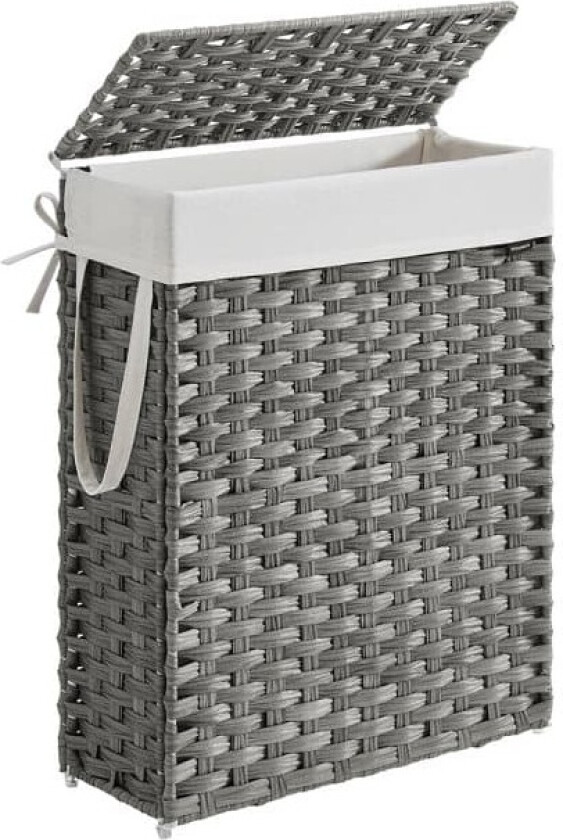Skittentøyskurv, 46x20x61 cm, Grå