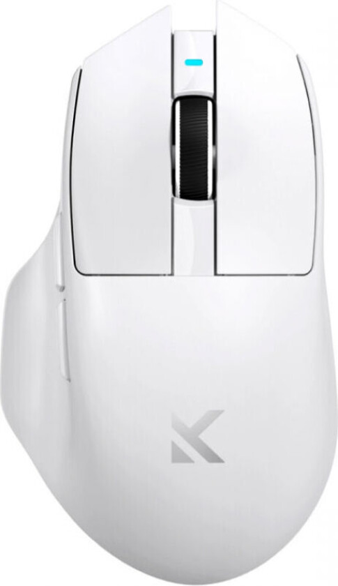 Mchose G7 Lightweight Ergonomisk Trådløs Mus - Hvit