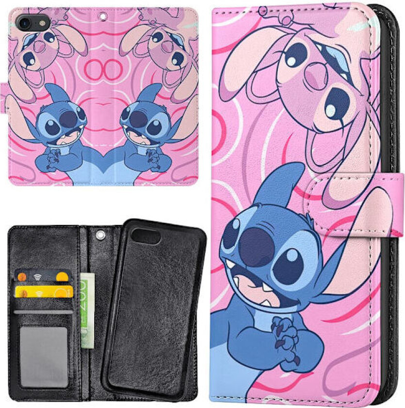 iPhone 7/8/SE - Lommebok Deksel Stitch