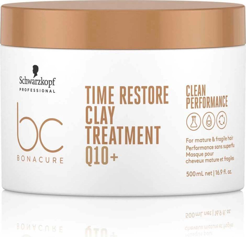 BC BonacureTime Restore Clay Treatment Q10+ (500ml)