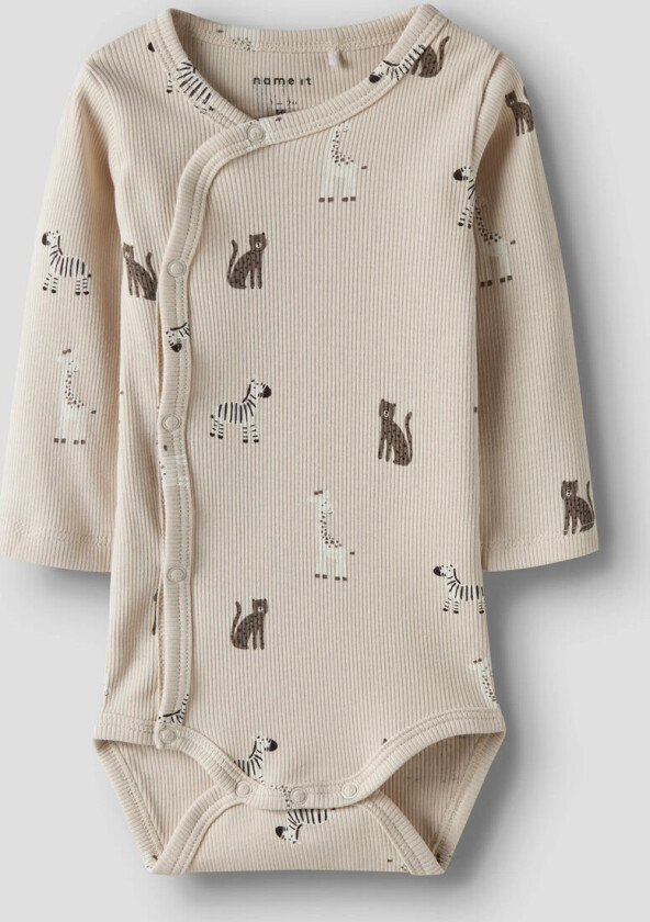 Nbntolla Ls Wrap Body - Beige - 68