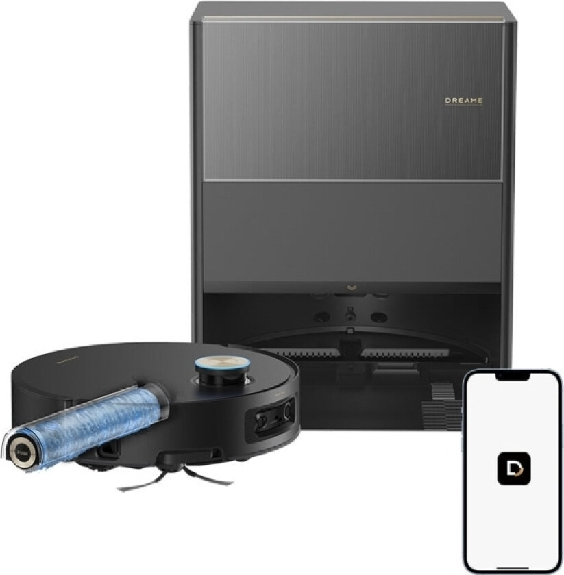 Aqua 10 Roller, poseløs, svart, rund, 3 hjul, 3,2 L, 0,22 L