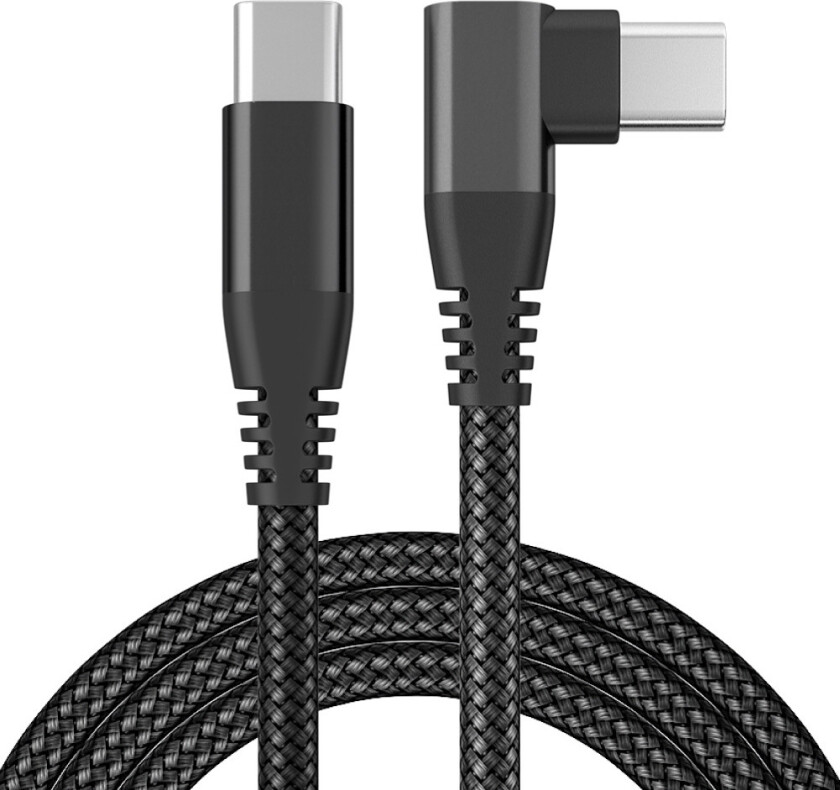 2M rettvinklet USB-C-datakabel