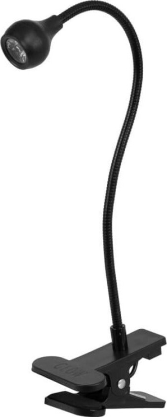 Glow LED Snake UV-lampe for skrivebord, svart