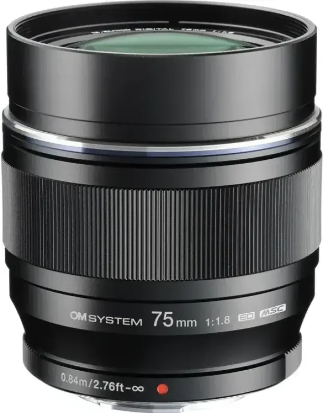 M.Zuiko Digital ED 75mm F1.8 (Black)